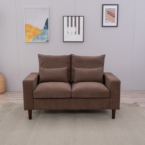 Modern L-Shaped Corner Sofa 2 3 Seater Armchair Couch With Footstool - Picture 102 of 411