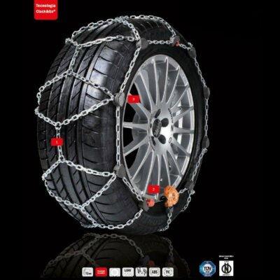 Catene Da Neve Weissenfels Rex Compact Sport - 12 Mm Spessore Per Pneumatici Multi Misure - Foto 7