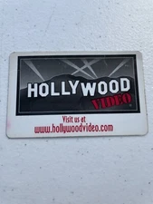 Vintage Hollywood Video Membership Card