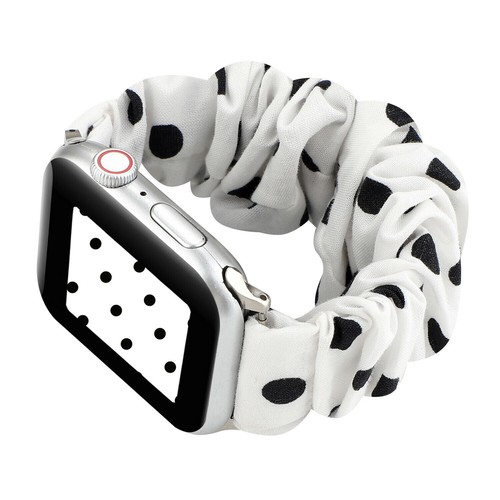 Scrunchie Loop Band Strap for Apple Watch iWatch SE Series 8 7 6 5 4 3 2 1 41/45 - Picture 37 of 42