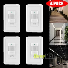 Lots Auto On/Off Infrared PIR Occupancy Vacancy Motion Sensor Light Lamp Switch