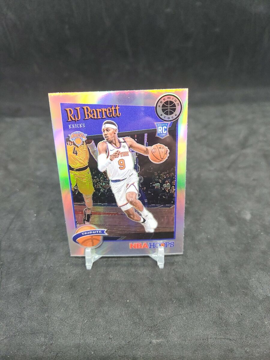 2019-20 NBA Hoops Premium Stock RJ Barrett #298 Tribute 2019-20 NBA Hoops Premium Stock RJ Barrett #298 Tribute