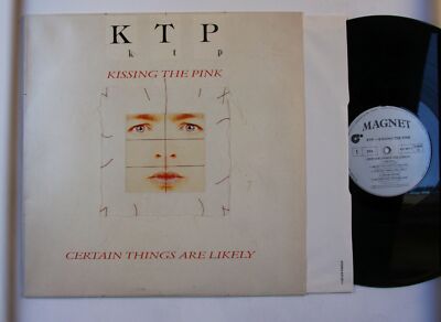 Kissing The Pink Certain Things Are Likely Portugal LP 1986 + Innerbag Synthpop