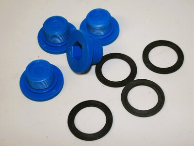 Faber scuba diving tank caps with washers 4 total used once