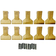 23 230 Series 230F Bucket Teeth for Bobcat Bucket Tooth with 23p Flexpin 10 Pack