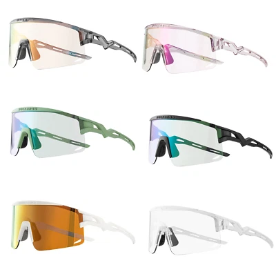 ROCKBROS Fahrradbrille Herren Damen Sonnenbrille Outdoorsports UV-Schutz Brille