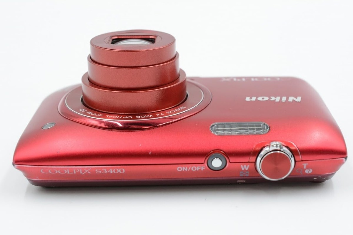 Nikon Coolpix S3400 16 MP Digital Camera with 7x Optical IS