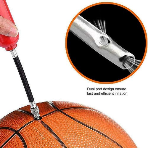 Sport-Pallone-Pompa Gonfiabile-Ago-Calcio-Basket-Valvola Gonfiabile - Foto 6 di 8