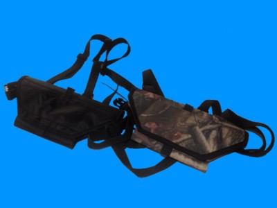 Minelab Excalibur Metal Detector Chest Mount  Kit. Headphone Cushion! Black!