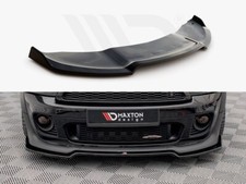 Für Mini Cooper JCW R56 Maxton Design Front Diffusor V2 glänzend schwarz ABS