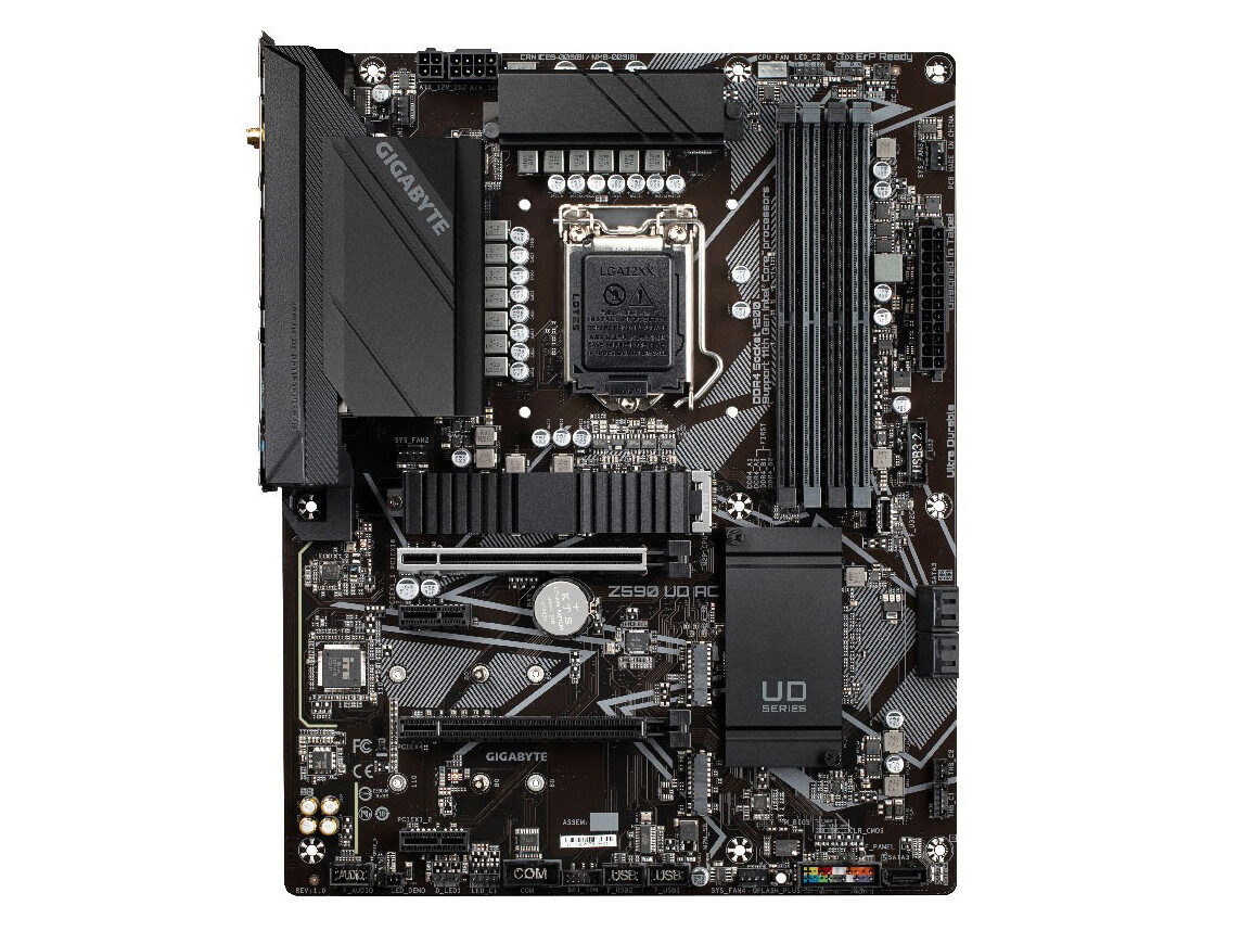 FOR GIGABYTE Z590 UD AC 11th Generation 128GB LGA1200 Motherboard