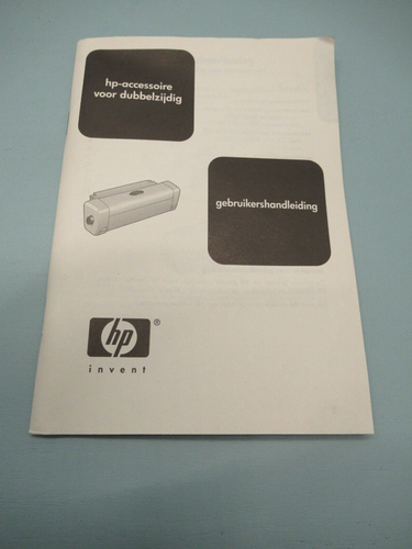 hp Invent printer user's guide manual in Dutch, Spanish, Portuguese, Swedish - 第 1/3 張圖片