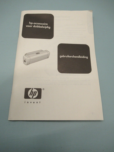 hp Invent printer user's guide manual in Dutch, Spanish, Portuguese, Swedish - Photo 1/3