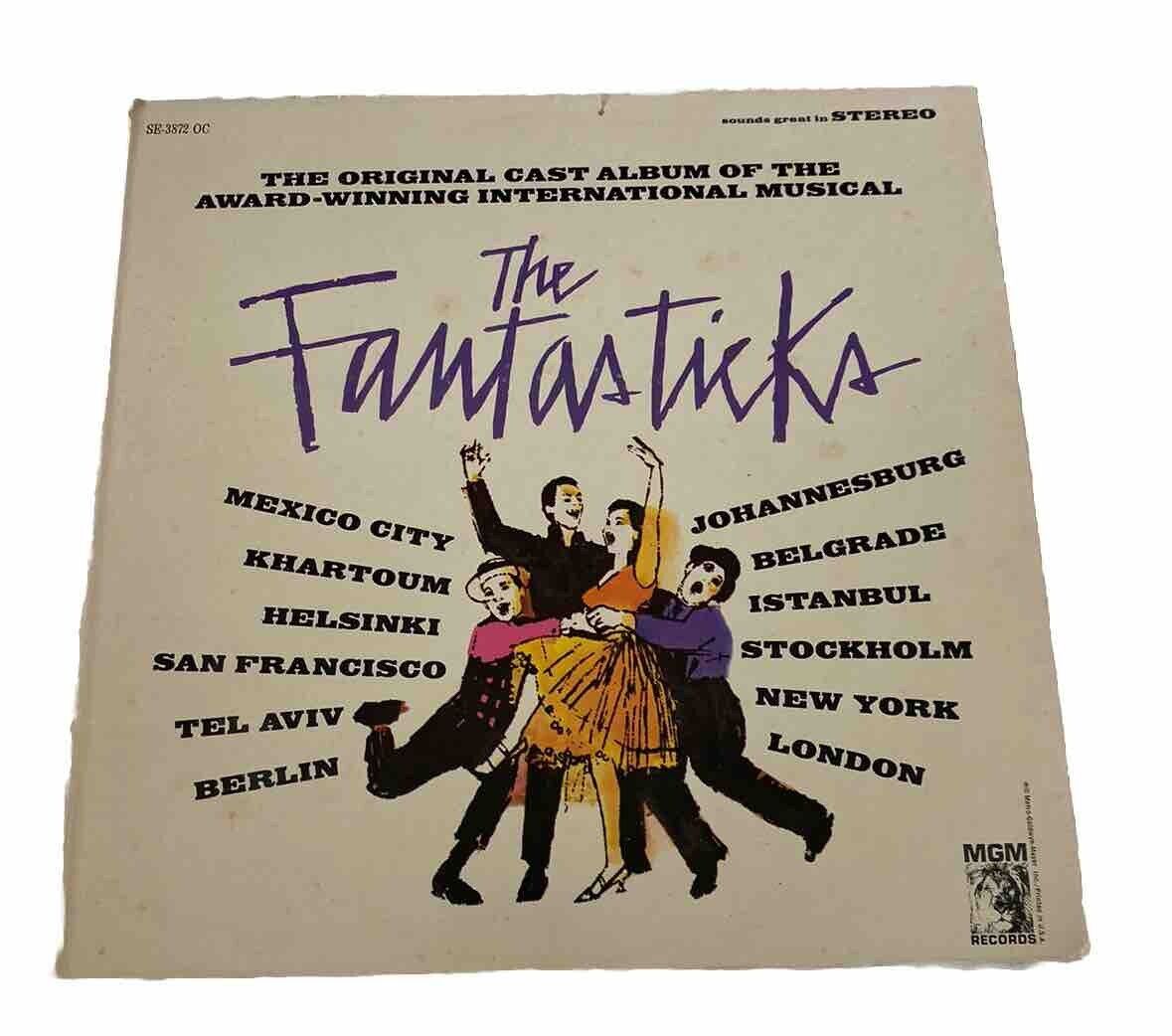 Various The Fantasticks Musical Stage & Screen Vinyl Gatefold Album LP 1968