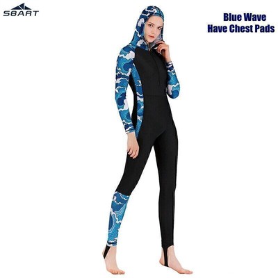 Men Women Full Body Wetsuit Kayaking Boating Diving Snorkeling Surfing Swimming