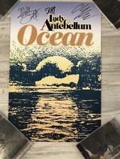 LADY ANTEBELLUM “Lady A “ SIGNED Oceans POSTER 11x17 AUTOGRAPHED LADY ANTEBELLUM “Lady A “ SIGNED Oceans POSTER 11x17 AUTOGRAPHED