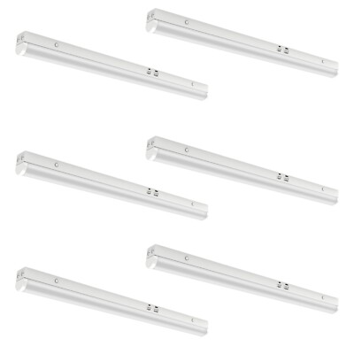 4FT Super Bright LED Linear Strip Shop Lights,(35W-45W & 3500K-5000K) Selectable