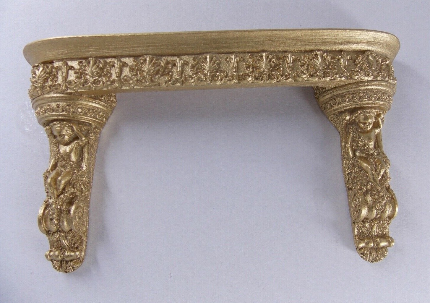  Dolls House Ornate Cherub Bed Crown Curtains Window Pelmet 