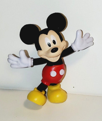 DISNEY CLASSIC CHARACTER MICKEY MOUSE HANDS OUTSTRETCHED PVC FIGURE CAKE TOPPER