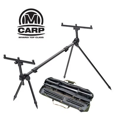 Mivardi Rod Pod Set Hardcore XL High Pod 6 Bein Ersatz Buzzer Bars für 2-4 Ruten - Bild 1 von 4