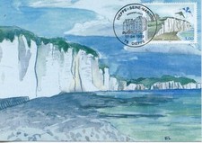MAXIMAPHILIE / CARTE MAXIMUM PREMIER JOUR / DIEPPE 1989