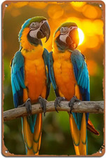 NOVELTY: BEWARE OF BEARDED DRAGONS ALUMINIUM WALL SIGN