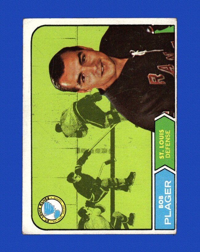 1968-69 Topps Set-Break #112 Bob Plager VG-VGEX *GMCARDS*