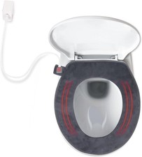 Heated Toilet Seat Cover   USB Powered Toilet Seat Warmer   Adjustable Temperatu