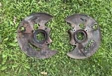 87-93 Ford Mustang Brake Dust Shields Front Spindles Front Spindle Shield Gt Oem 87-93 Ford Mustang Brake Dust Shields Front Spindles Front Spindle Shield Gt Oem