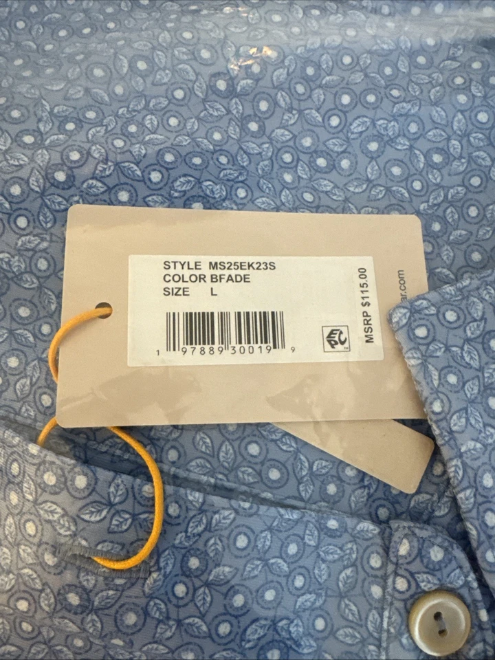 Camisa de golf Peter Millar para hombre - talla grande - nueva Foto 3 de 3