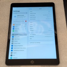 Apple iPad 9th Generation MK2K3LL/A 64GB Wi-Fi Bluetooth Gray Tablet