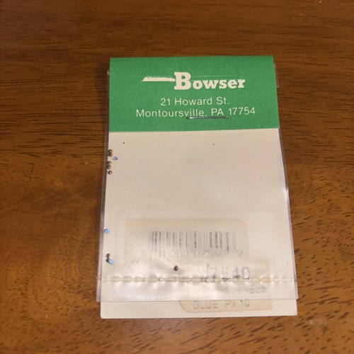 Luz marcadora Bowser #7540 Blue Jewel .050, paquete de 10, locomotora escala HO | Condition: New