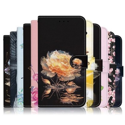 Butterfly Flower Wallet Phone Case for Nokia 6.2 5.4 2.4 7.2 Wiko Sharp Sense
