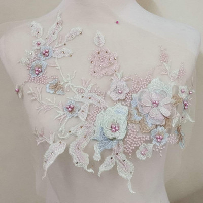 1 Pcs Embroidered Collar Handmade Sewing DIY Clothing Collar Lace Neckline Mater