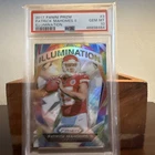 #1 2017 Panini Prizm Illumination #3 Patrick Mahomes II RC Rookie PSA 10