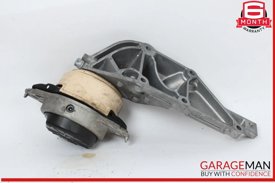 13-19 梅赛德斯 X166 GL450 发动机支架左侧带支撑支架原始设备制造商 — 第 2/4 张图片