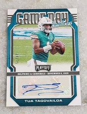 2021 Panini Playoff - Game Day Signatures Tua Tagovailoa Auto /25 (AU)