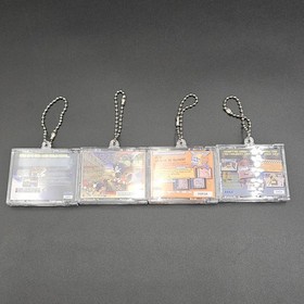  SEGA Dreamcast Keychain Mini Jewel Case CD Disc Limited Run Games Official 