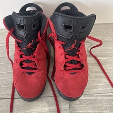 Air Jordan Kids Sneakers Retro, Red and Black Basketball Size 2