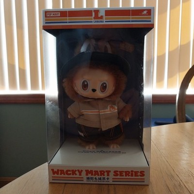 The Monsters POP MART  Labubu Wacky Mart Manager Vinyl Plush ~Authentic~  NIB