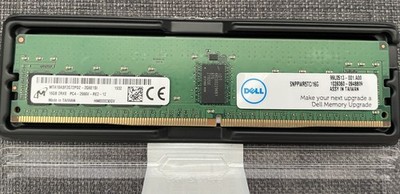 Dell 16GB PC4-21300 (DDR4-2666) RAM (SNPPWR5TC/16G) 288-pin DIMM MTA18ASF2G72PDZ