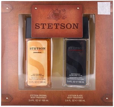 Stetson by Stetson for Men Set: Body Fragrance x2 (3.4+3.4oz) New