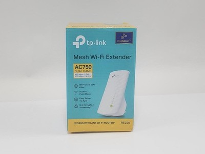 TP-Link Dual Band WiFi Extender with Ethernet Port 2.4GHz 5GHz Signal Booster