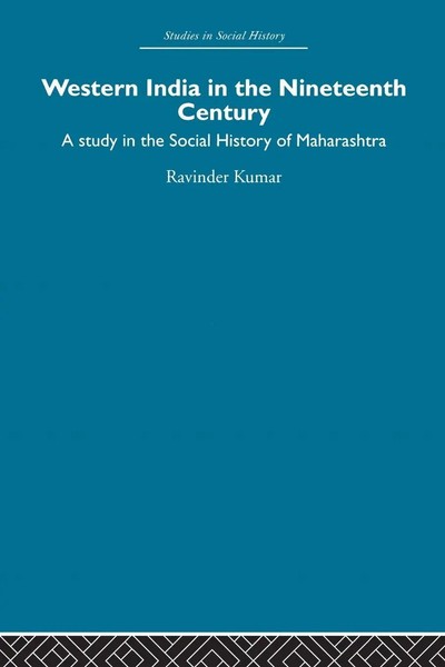 Western India In The Nineteenth Century | Ravinder Kumar | Taschenbuch | 2013-image