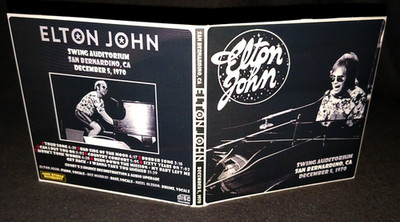 Elton John San Bernardino 1970 Gate Fold CD NEW