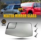 Driver Left Side Mirror Glass Fit For 20-21 Chevrolet Silverado 2500 HD 84309708