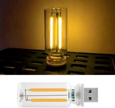 USB Night Lights, Touch Control Ambient Lights, Creative Mini Portable Glass