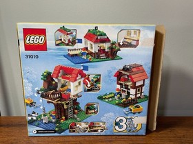 2013 LEGO Creator 3 In 1 Treehouse 31010 INCOMPLETE w/ Extra Pieces Minifigs