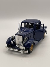 1933 Chevrolet Eagle Two Passenger 5-window Coupe Blue Diecast Opening Doors 1933 Chevrolet Eagle Two Passenger 5-window Coupe Blue Diecast Opening Doors