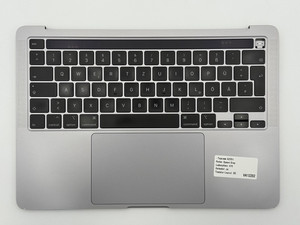 Topcase, Batterie, Tastatur, Trackpad für MacBook Pro 13" 2020 A2251 Space Gray